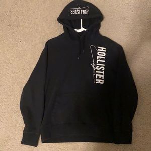 black hollister hoodie